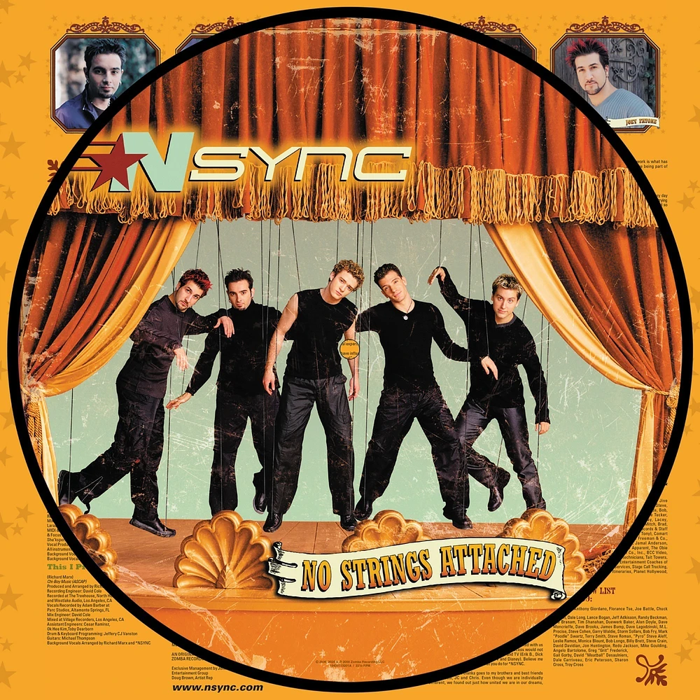 NSYNC - No Strings Attached Picture Disc