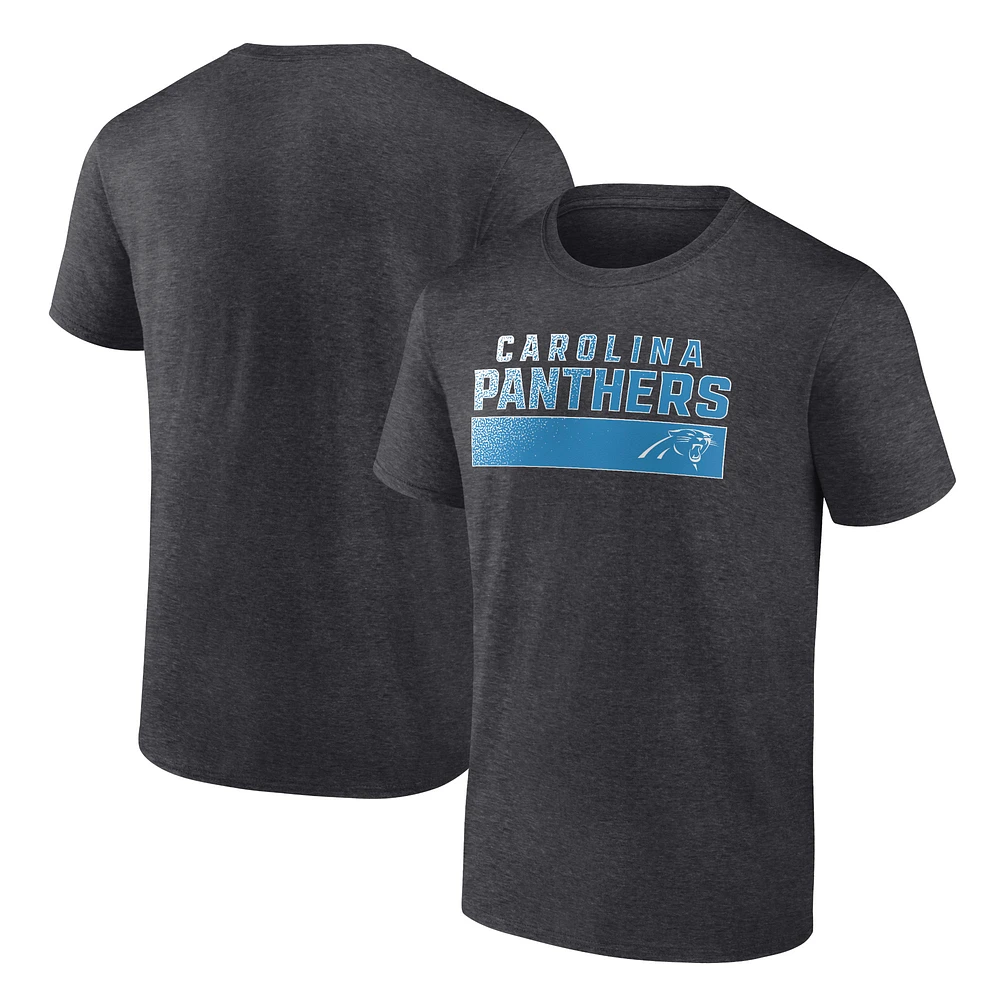 Men's Fanatics Charcoal Carolina Panthers T-Shirt