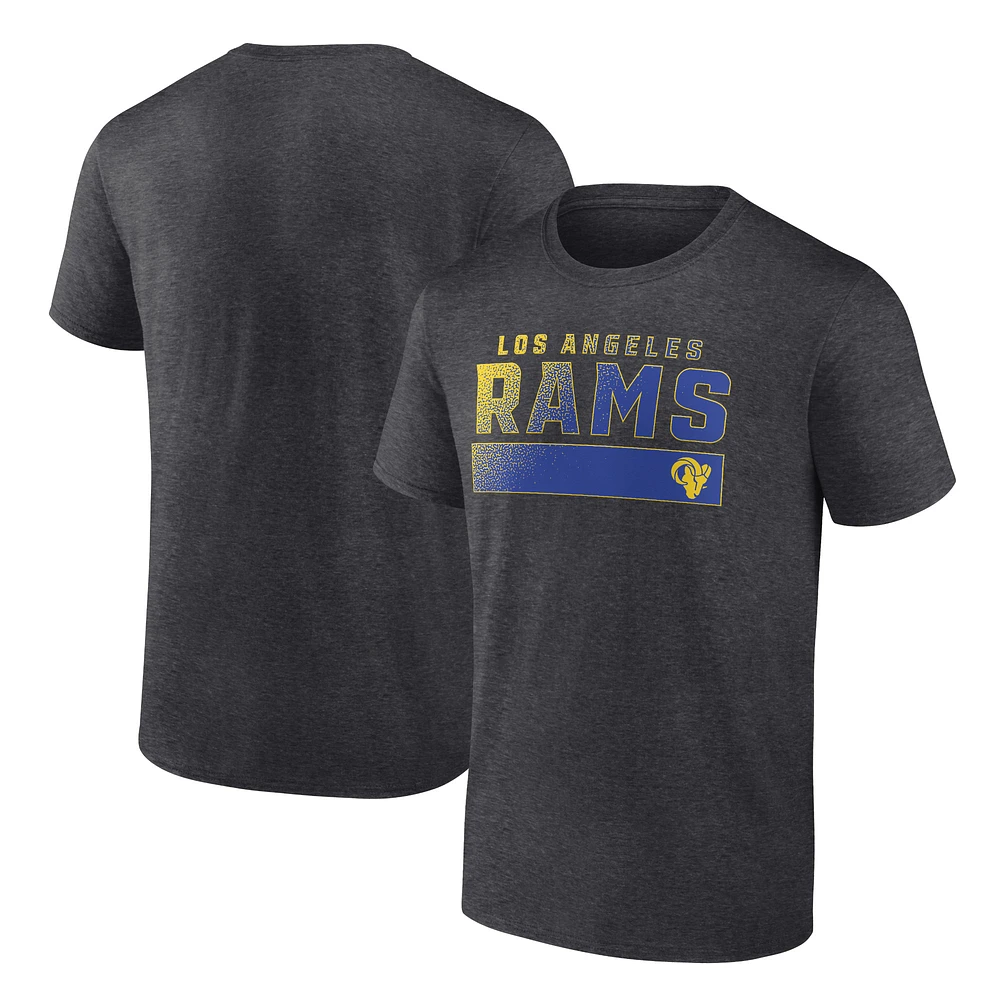 Men's Fanatics Charcoal Los Angeles Rams T-Shirt