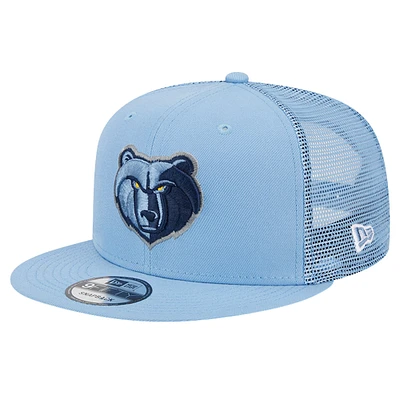 Men's New Era Blue Memphis Grizzlies Meshback 9FIFTY Snapback Hat