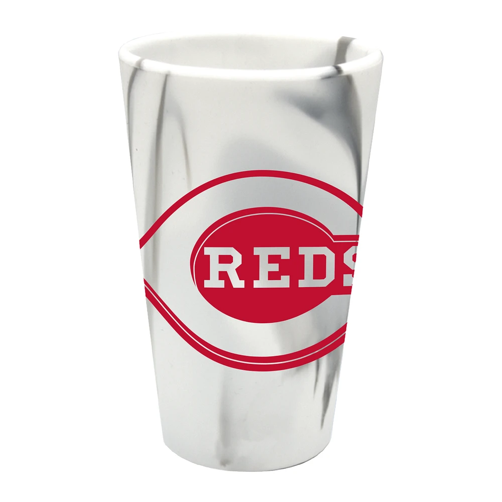 WinCraft Cincinnati Reds 16oz. Fashion Silicone Pint Glass