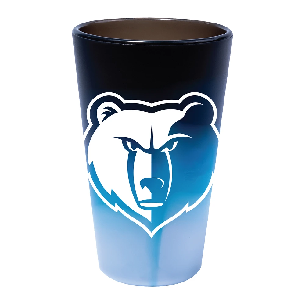 WinCraft Memphis Grizzlies 16oz. Fashion Silicone Pint Glass