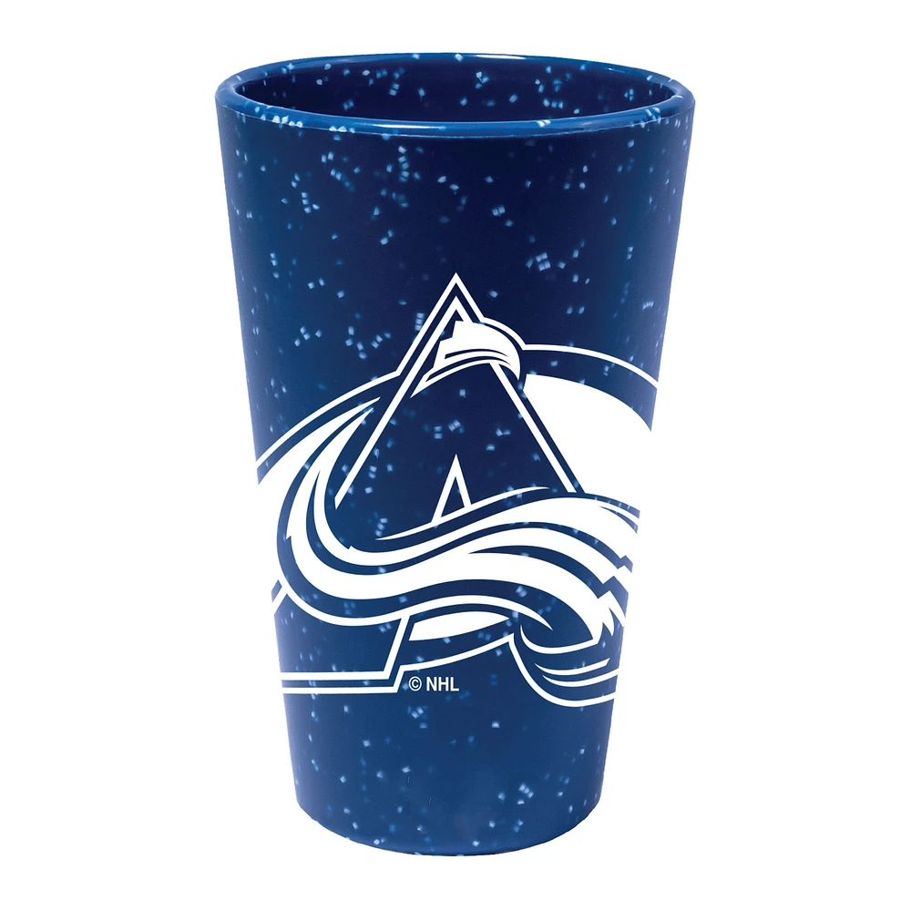 WinCraft Colorado Avalanche 16oz. Team Color Silicone Pint Glass