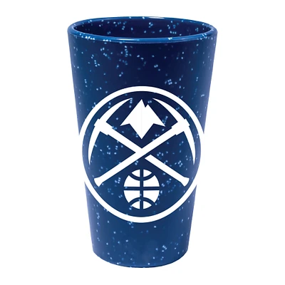 WinCraft Denver Nuggets 16oz. Team Color Silicone Pint Glass