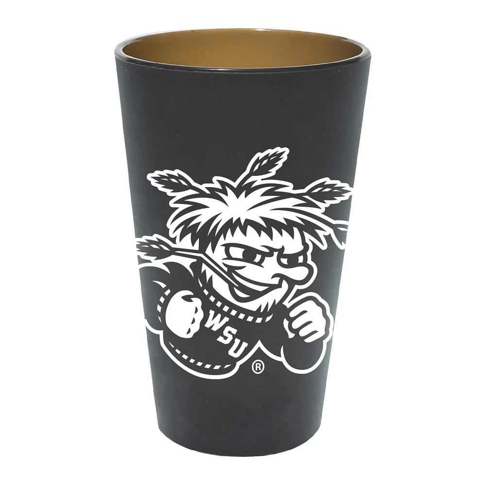 WinCraft Wichita State Shockers 16oz. Team Color Silicone Pint Glass