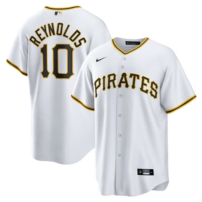 Men's Nike Bryan Reynolds White Pittsburgh Pirates Replica Player Jersey