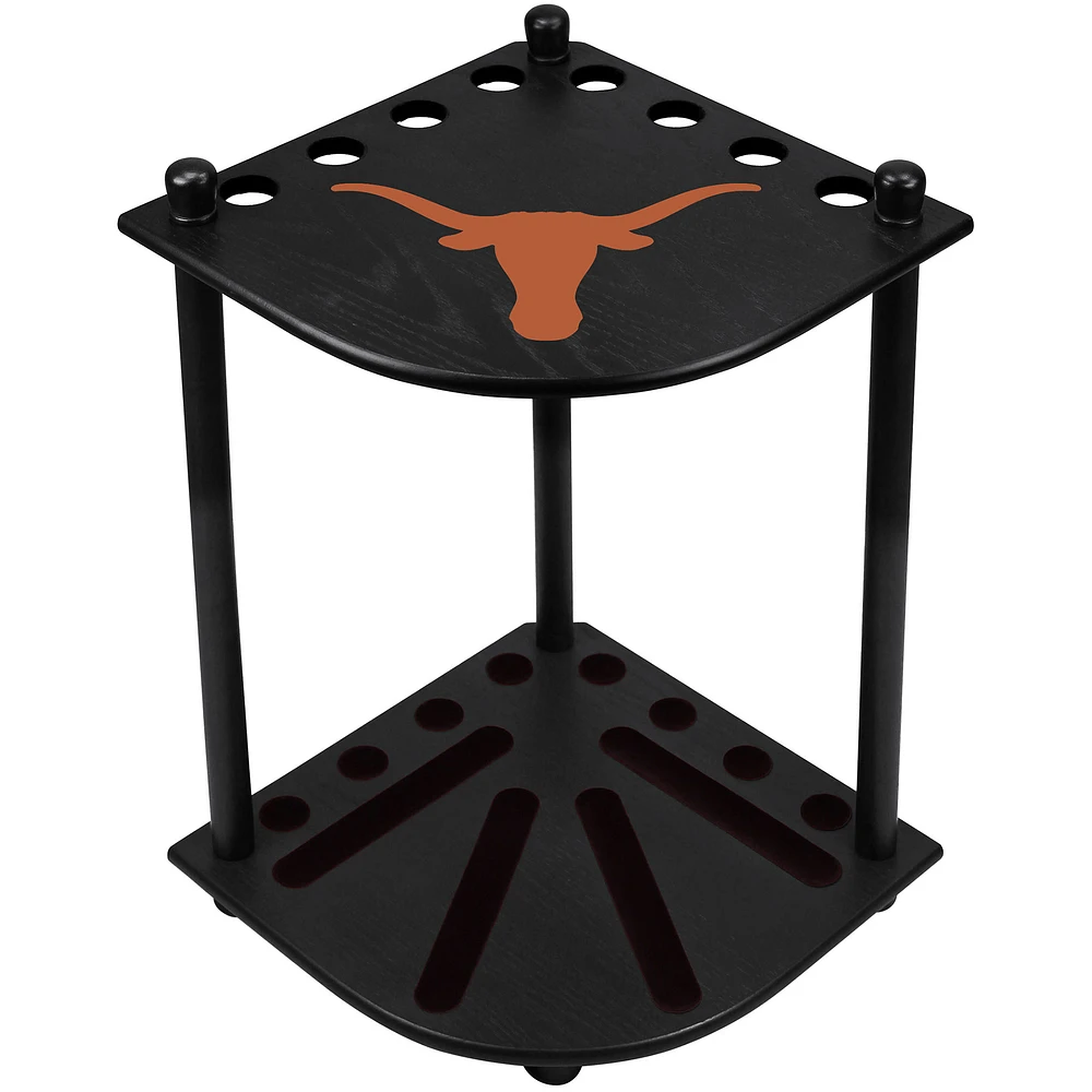 Imperial Texas Longhorns Corner Cue Rack