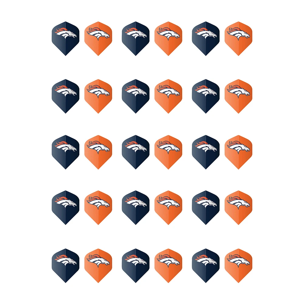 Imperial Denver Broncos Ten-Pack Fan's Choice Flight Set