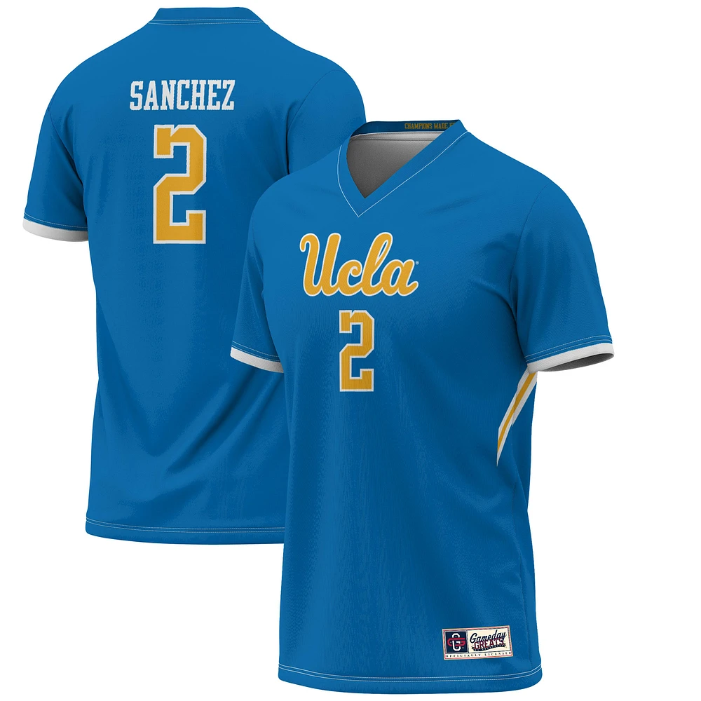 Men's GameDay Greats Ashley Sanchez Blue UCLA Bruins Lightweight Alumni Soccer Jersey