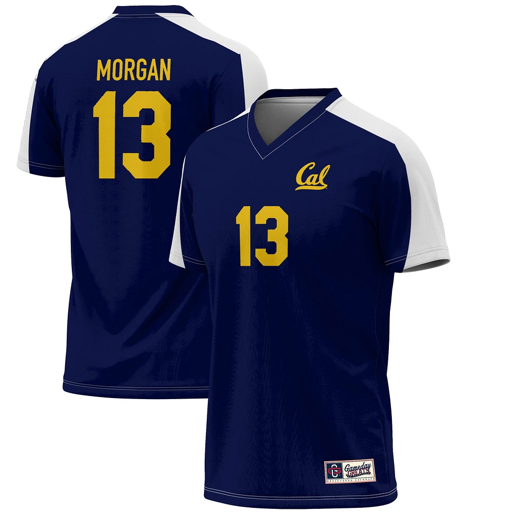 Men's GameDay Greats Alex Morgan Navy Cal Bears Lightweight Alumni Soccer Jersey