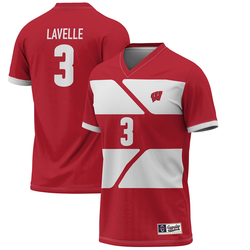 Youth GameDay Greats Rose Lavelle Red Wisconsin Badgers Lightweight Alumni Soccer Jersey
