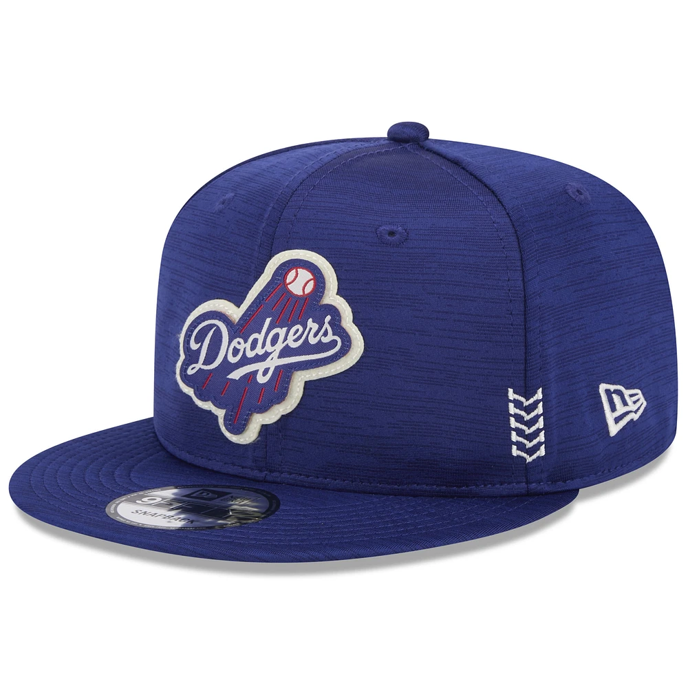 Men's New Era Royal Los Angeles Dodgers 2024 Clubhouse 9FIFTY Snapback Hat