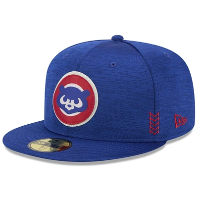 Men's New Era Royal Chicago Cubs 2024 Clubhouse 59FIFTY Fitted Hat
