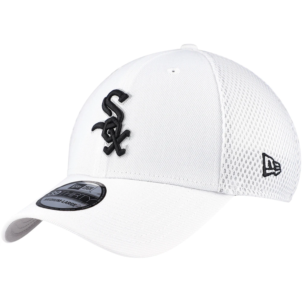 Men's New Era White Chicago Sox REPREVE Neo 39THIRTY Flex Hat