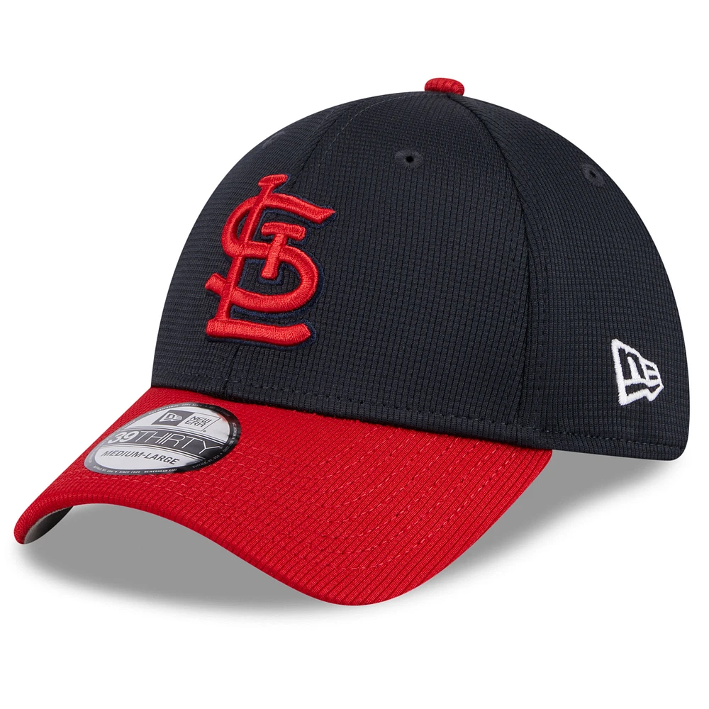 Men's New Era Navy St. Louis Cardinals 2025 Batting Practice 39THIRTY Flex Hat