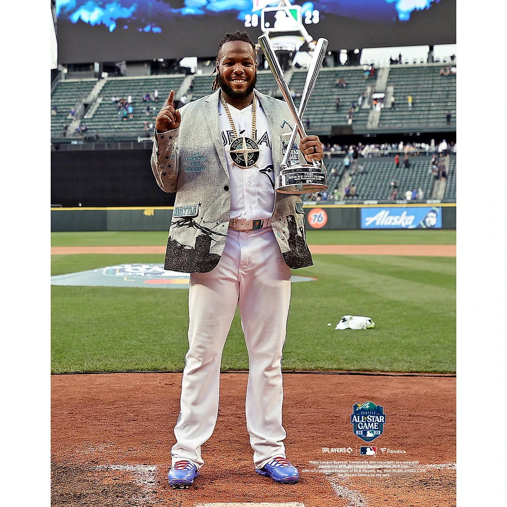 Vladimir Guerrero Jr. Toronto Blue Jays Unsigned Home Run Derby Champ Photograph