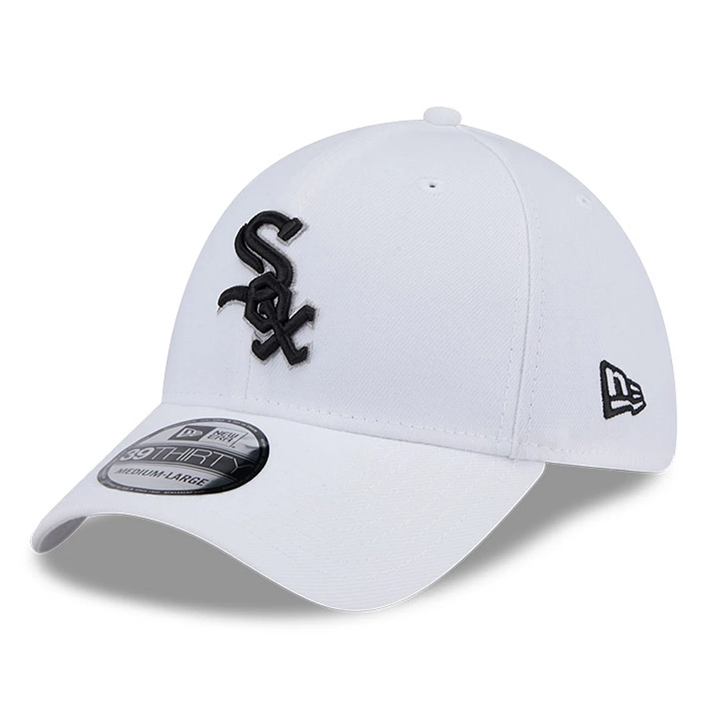 Men's New Era White Chicago Sox 39THIRTY Flex Hat