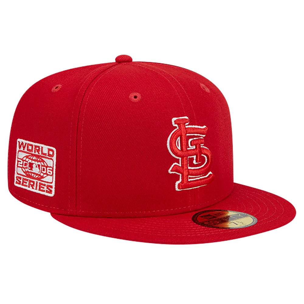 Men's New Era St. Louis Cardinals Logo 59FIFTY Fitted Hat