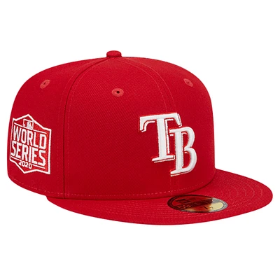 Men's New Era Tampa Bay Rays Logo 59FIFTY Fitted Hat
