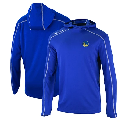 Men's Columbia Royal Golden State Warriors Shotgun Pullover Hoodie