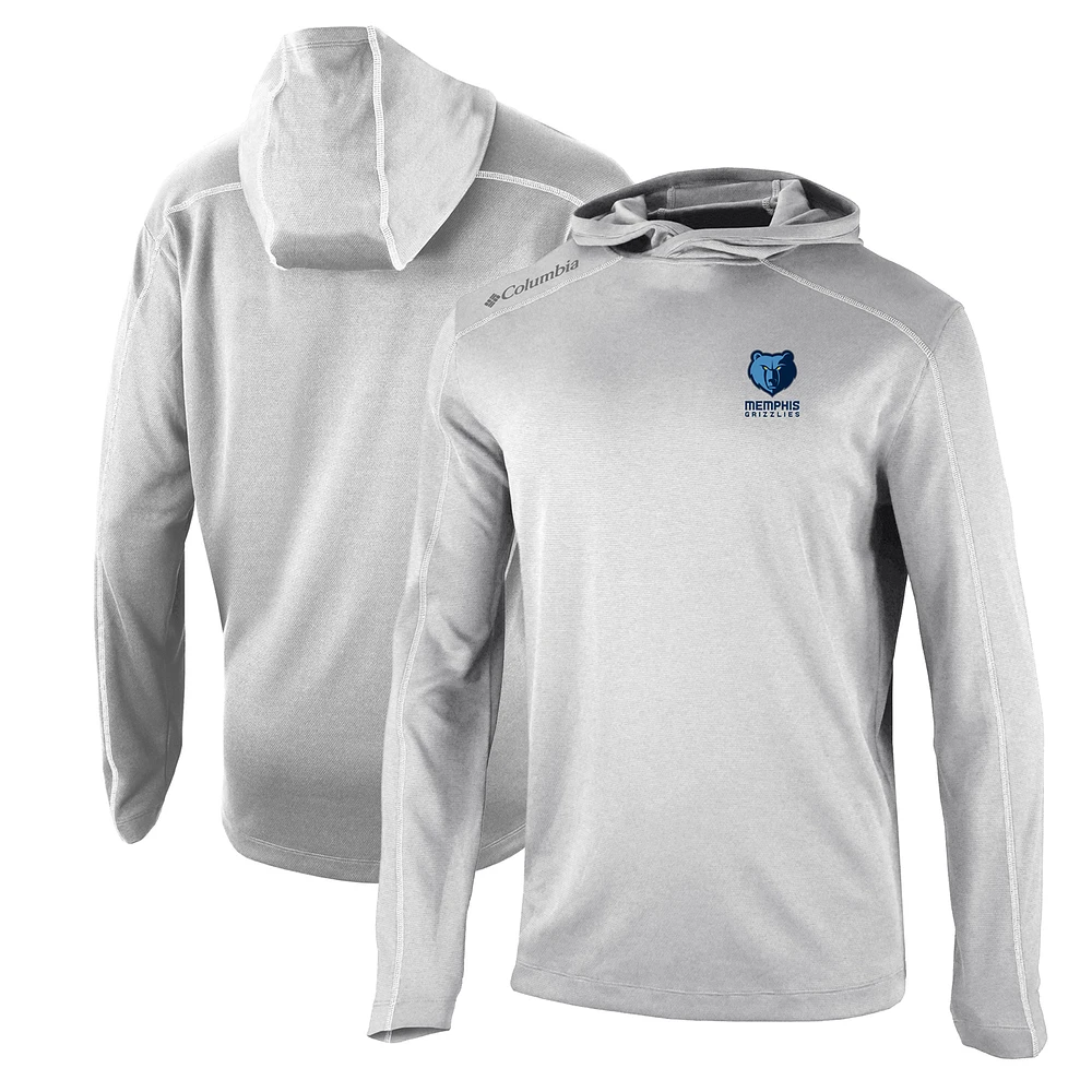 Men's Columbia Gray Memphis Grizzlies Shotgun Pullover Hoodie