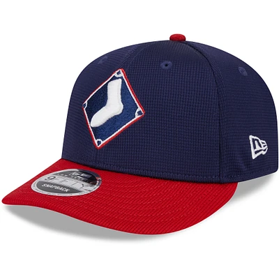 Men's New Era Navy Chicago White Sox 2025 Batting Practice Low Profile 9FIFTY Snapback Hat