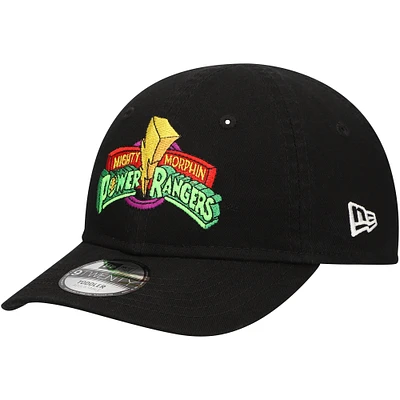 Toddler New Era Black Power Rangers 9TWENTY Adjustable Hat