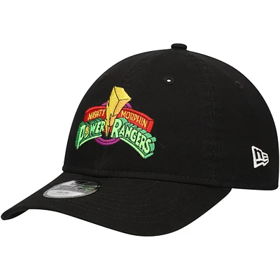 Youth New Era Black Power Rangers 9TWENTY Adjustable Hat