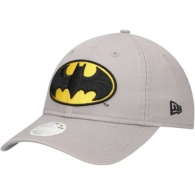 Women's New Era Gray Batman 9TWENTY Adjustable Hat