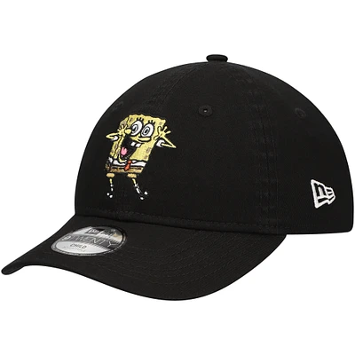 Preschool New Era Black SpongeBob SquarePants 9TWENTY Adjustable Hat