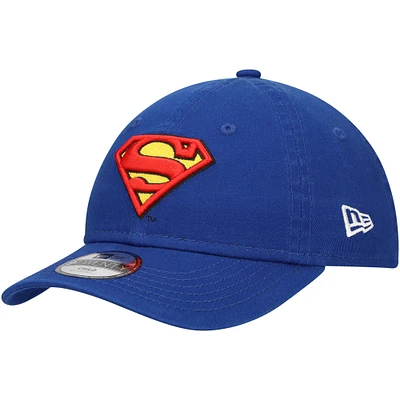 Preschool New Era Blue Superman 9TWENTY Adjustable Hat