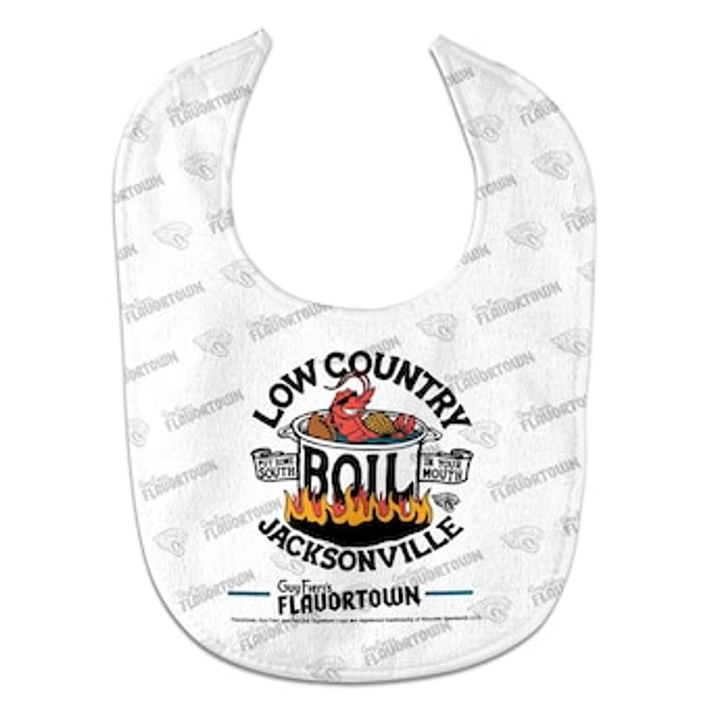 Infant WinCraft Jacksonville Jaguars NFL x Guy Fieri’s Flavortown All Pro Baby Bib