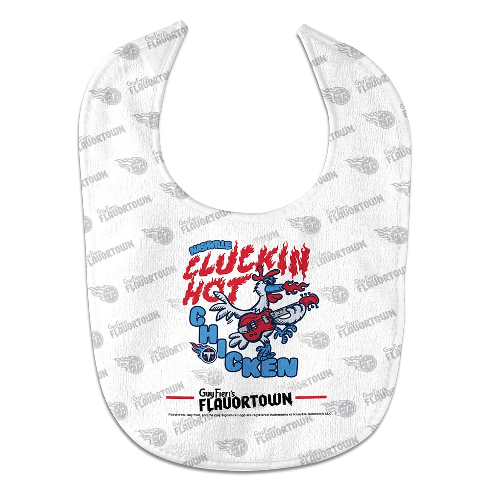 Infant WinCraft Tennessee Titans NFL x Guy Fieri’s Flavortown All Pro Baby Bib