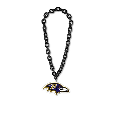 WinCraft Baltimore Ravens Big Chain Logo Plastic Necklace
