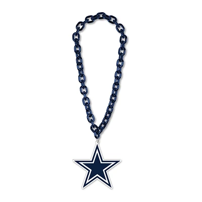 WinCraft Dallas Cowboys Big Chain Logo Plastic Necklace