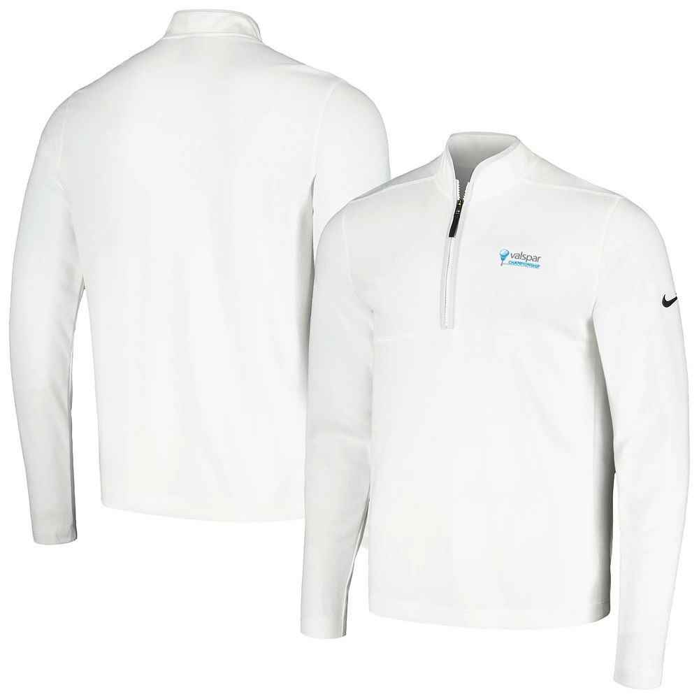 Men's Nike White Valspar Championship Victory Performance Half-Zip Top