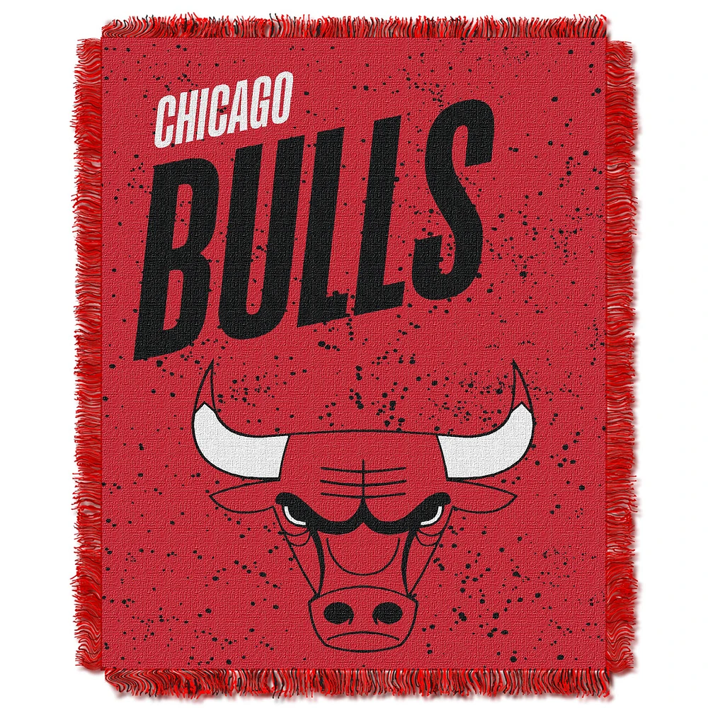 The Northwest Group Chicago Bulls 46" x 60" Headliner Jacquard Throw Blanket