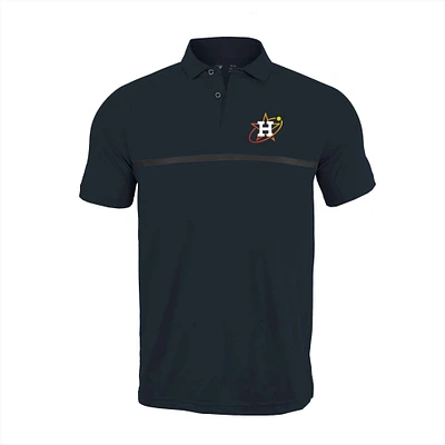 Men's Levelwear Navy Houston Astros City Connect Sector Insignia Core Polo