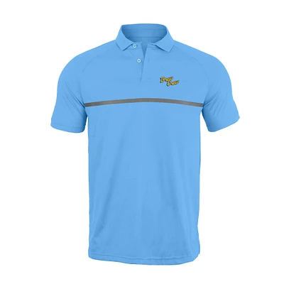 Men's Levelwear Light Blue Milwaukee Brewers City Connect Sector Insignia Core Polo