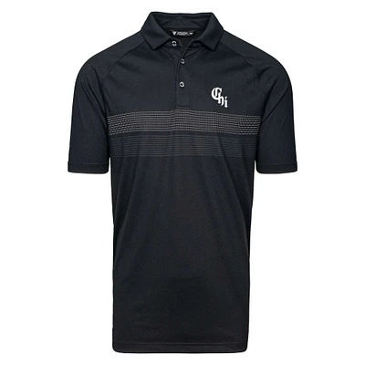 Men's Levelwear Black Chicago White Sox City Connect Mason Insignia Core Polo