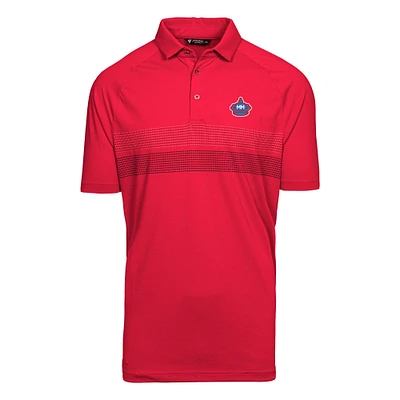 Men's Levelwear Red Miami Marlins City Connect Mason Insignia Core Polo