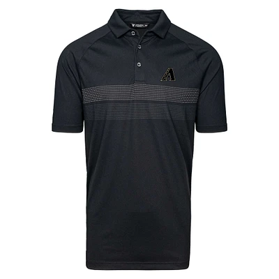 Men's Levelwear Black Arizona Diamondbacks City Connect Mason Insignia Core Polo