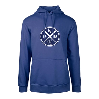 Men's Levelwear Royal Los Angeles Dodgers City Connect Podium Strike Pullover Hoodie