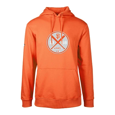 Men's Levelwear Orange San Francisco Giants City Connect Podium Strike Pullover Hoodie
