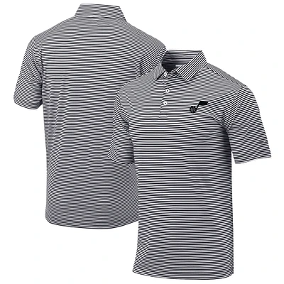 Men's Columbia Black Utah Jazz Omni-Wick Club Invite Polo