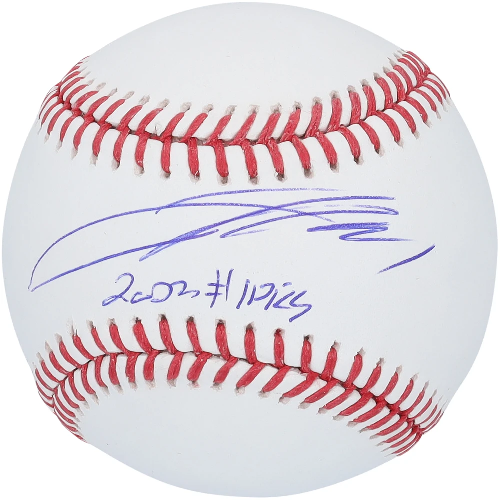 Jackson Holliday Baltimore Orioles Autographed Baseball with "2022 #1 Pick" Inscription