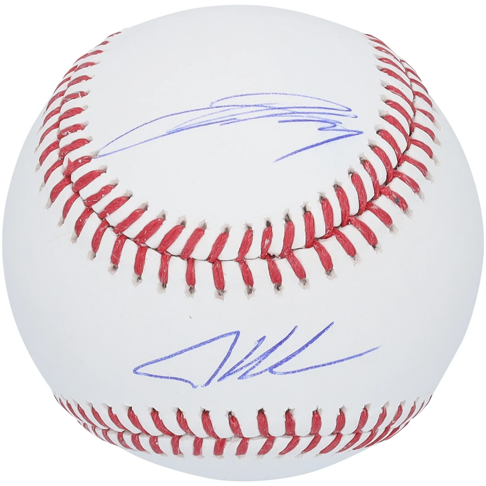 Adley Rutschman & Jackson Holliday Baltimore Orioles Autographed Baseball
