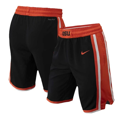 Men's Nike Black Oregon State Beavers Replica Performance Basketball Shorts