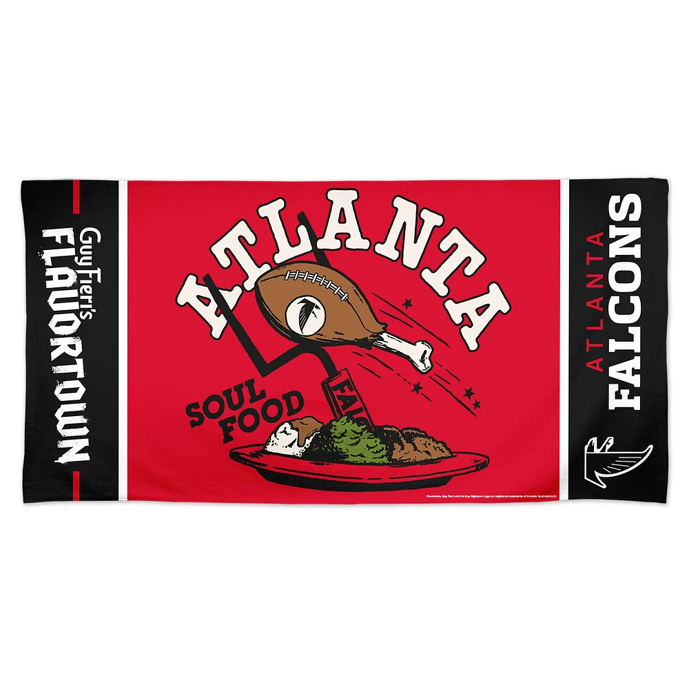 WinCraft Atlanta Falcons NFL x Guy Fieri’s Flavortown 30" x 60" Spectra Beach Towel