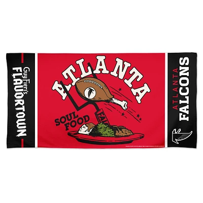 WinCraft Atlanta Falcons NFL x Guy Fieri’s Flavortown 30" x 60" Spectra Beach Towel
